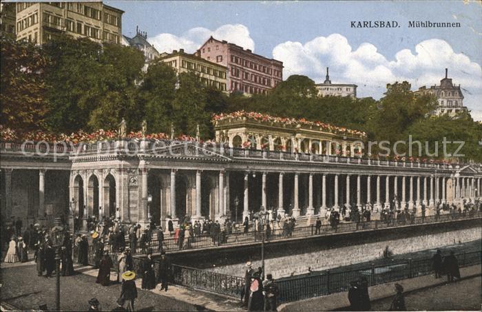 Karlsbad Eger Muehlbrunnen