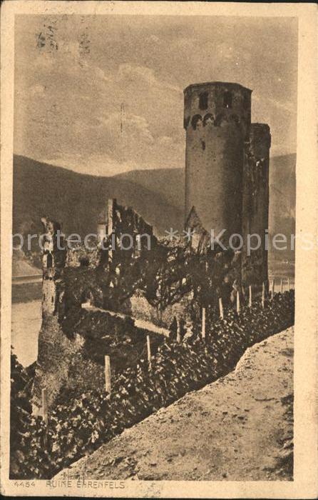 Ruedesheim Rhein Ruine Ehrenfels