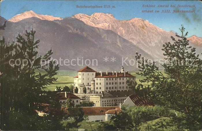 Innsbruck Schloss Amras Bettelwurfspitzen