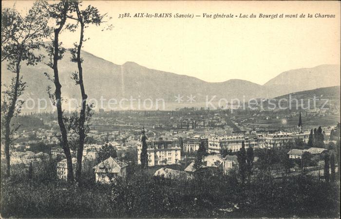 Aix-les-Bains avec Lac du Bourget et Mont de la Charvaz