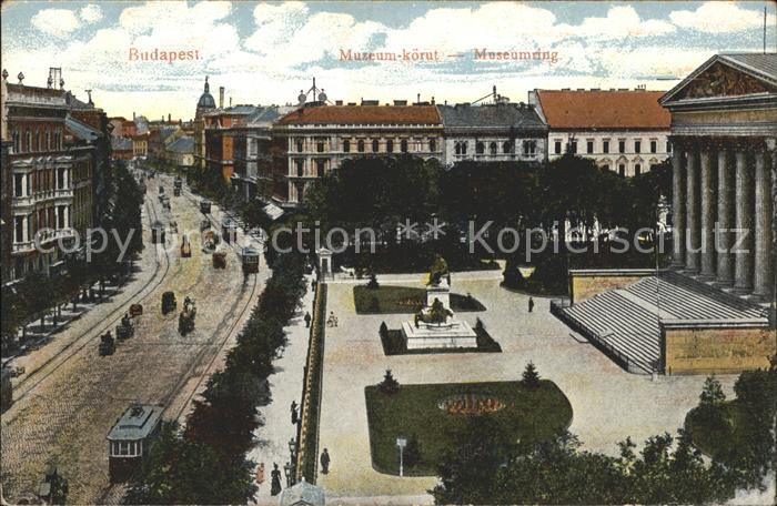 Budapest Museumsring Strassenbahn