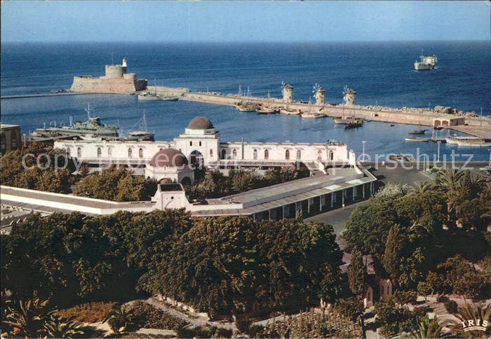 Rhodos Rhodes aegaeis Windbmuehlen Neuer Markt