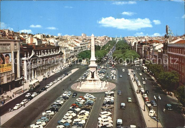 Lisboa Place des Restaurateurs et Avenue de la Liberté