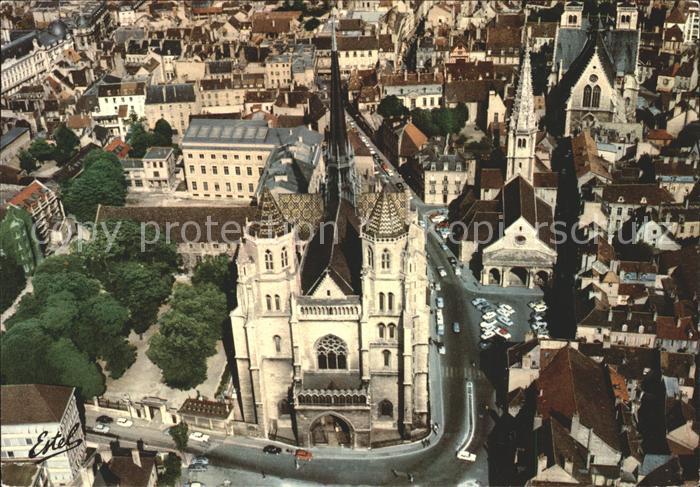 Dijon 21 Fliegeraufnahme Cathedrale Saint Benign