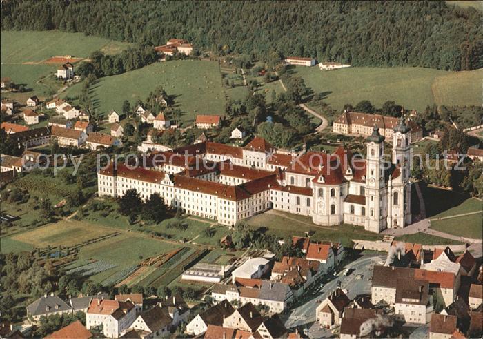 Ottobeuren Fliegeraufnahme Benediktinerabtei 1200 Jahre
