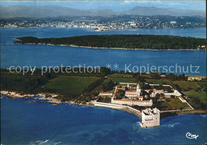 Ile Saint-Honorat Alpes Maritimes Fliegeraufnahme