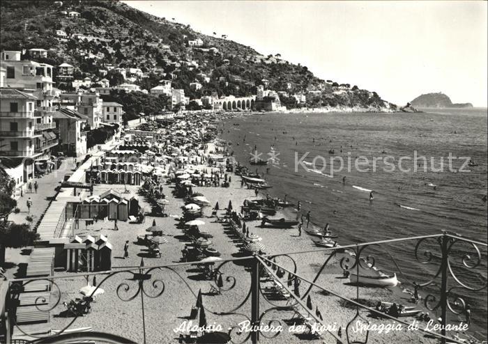 ALAssIO Savona Liguria IT Riviera dei Fiori Spiaggia di Levante