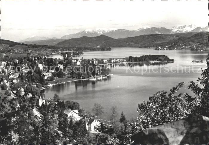 Poertschach Woerthersee mit Karawanken