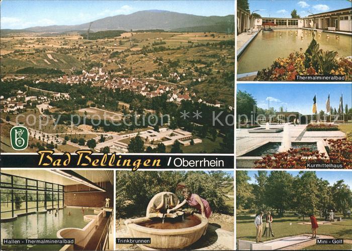 Bad Bellingen Kurmittelhaus Thermalbad Minigolf