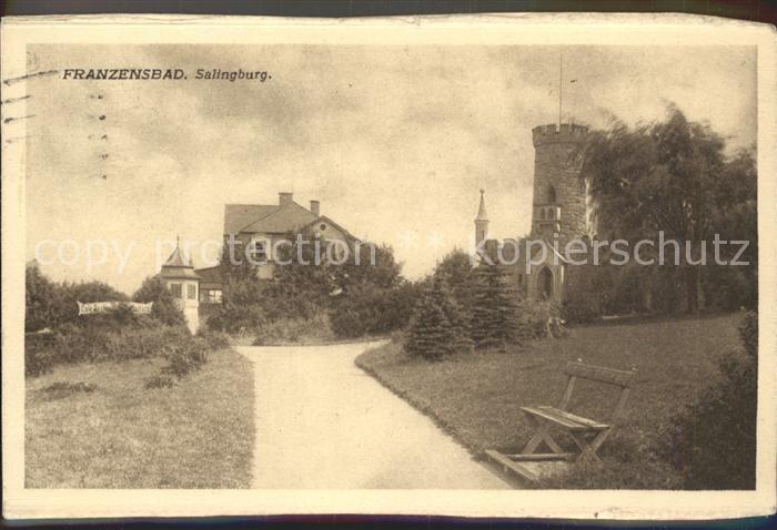 Franzensbad Boehmen Salingburg