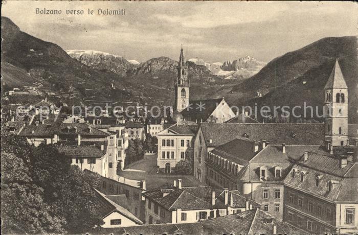 Bolzano mit Dolomiten