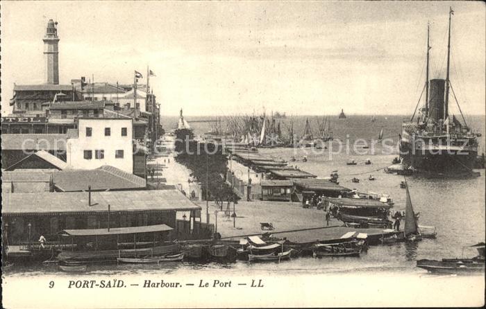 Port Said Harbour Port Schiffe