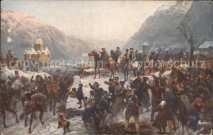 Breslau Niederschlesien Gemaelder Breslau 1913 Soldaten