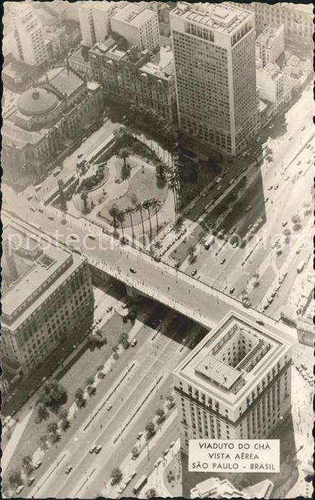 São Paulo Fliegeraufnahme Hochhaeuser Strassen