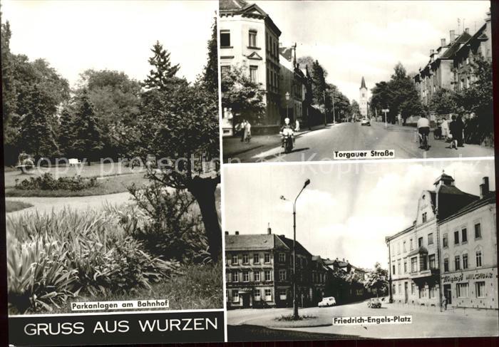 Wurzen Sachsen Torgauer Strasse Friedrich-Engels-Platz