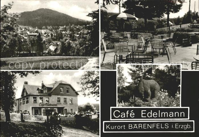 Baerenfels Erzgebirge Cafe Edelmann