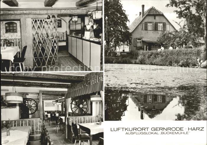 Gernrode Harz Restaurant Bueckemuehlen