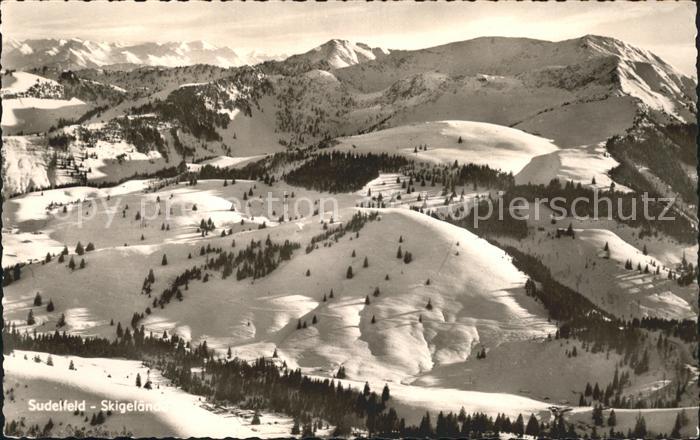 BERCHTESGADEN Bayern Skigebiet Oberes Sudelfeld