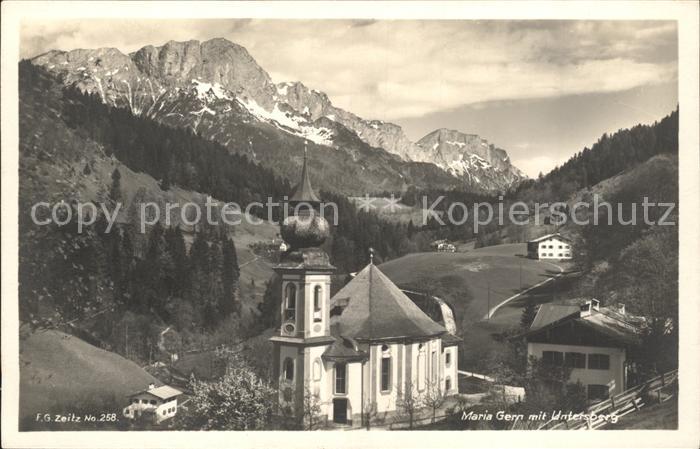 Maria Gern mit Untersberg