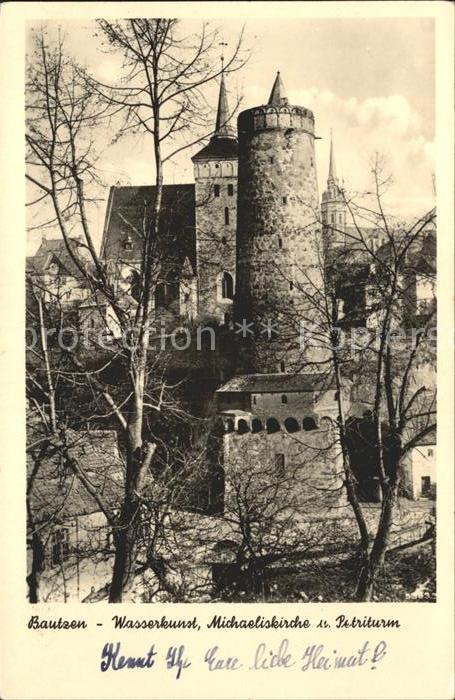 Bautzen Sachsen Wasserkunst Michaeliskirche Petriturm