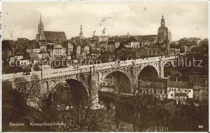 Bautzen Sachsen Kronprinzenbruecke