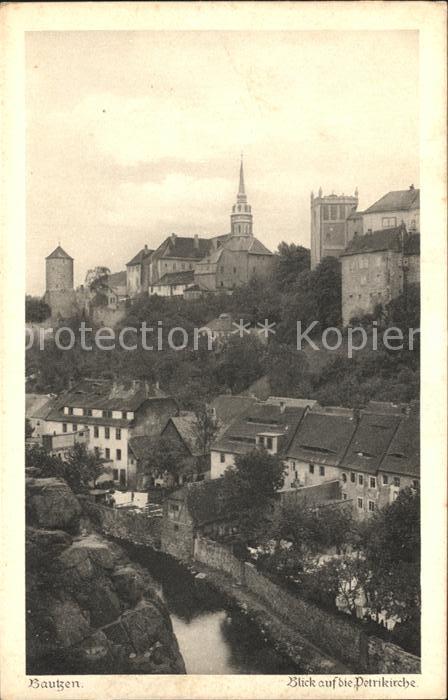 Bautzen Sachsen mit Petrikirche