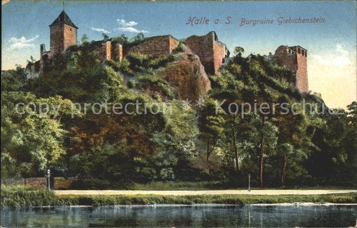 Halle Saale Burgruine Giebichenstein