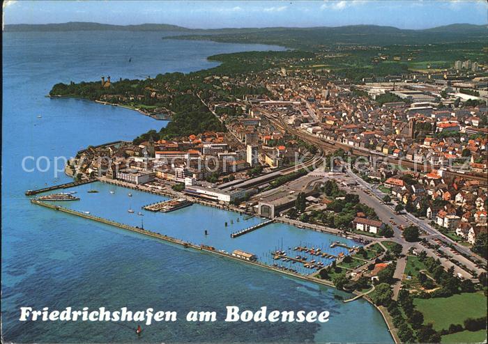 Friedrichshafen Bodensee Fliegeraufnahme