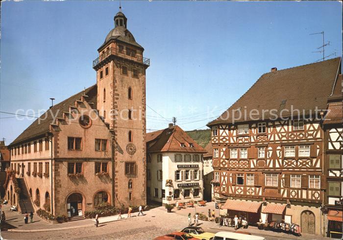 Mosbach Baden Markt Fachwerkhaeuser