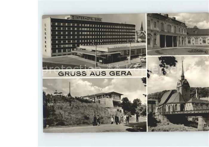 Gera Interhotel Gera Osterstein Museum Weisse Elster
