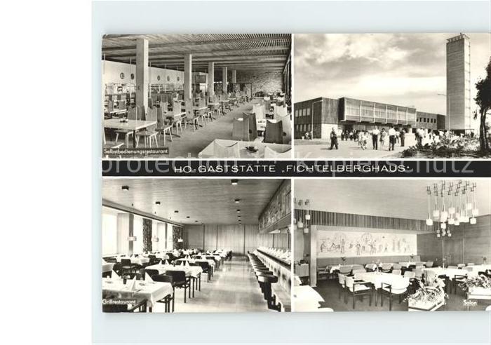 Oberwiesenthal Erzgebirge HO Gasstaette Fichtelberghaus