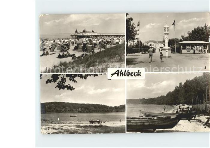 Ahlbeck Ostseebad Strand Promenade