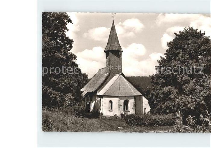 Buchenberg Koenigsfeld Schwarzwald St. Nikolauskirche