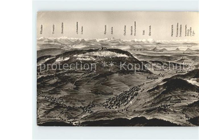 Spaichingen Panoramakarte