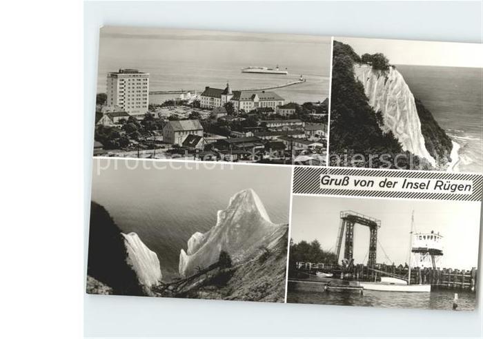 Insel Ruegen Stubbenkammer Koenigsstuhl Wissower Klinken