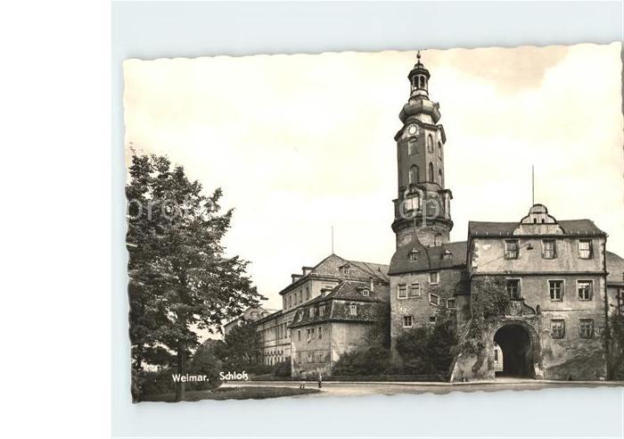 Weimar Thueringen Schloss