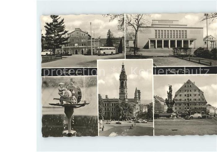 Zittau Theater Johanneum Schleifer-Denkmal