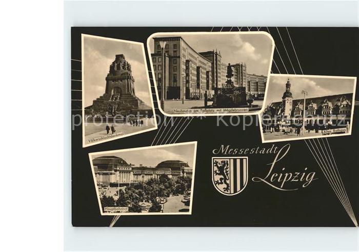 LEIPZIG Sachsen Voelkerschlachtdenkmal