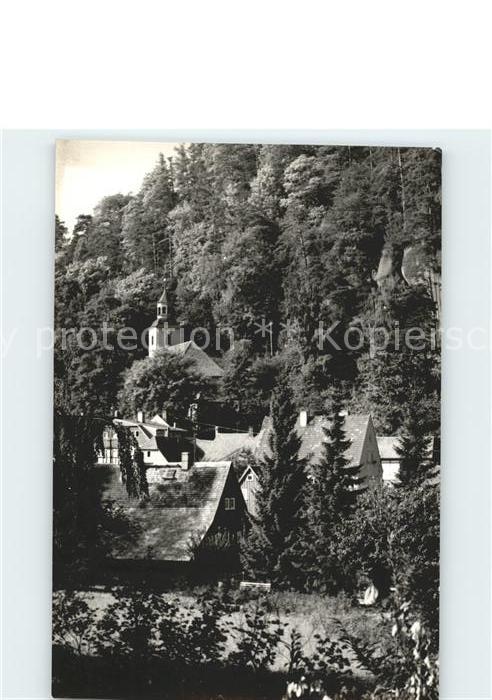 Oybin Sachsen mit Bergkirche