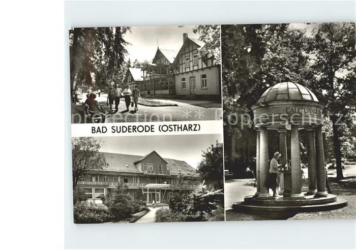 Bad Suderode Kurpark Kurmittelhaus Sanatorium Willy Agatz