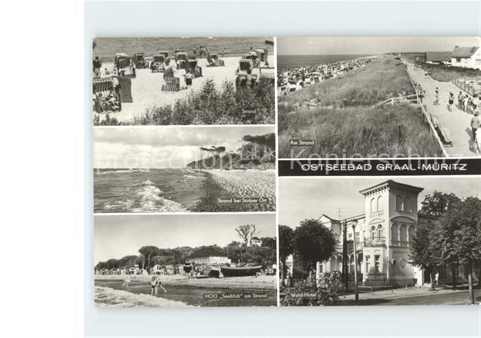 Graal-Mueritz Ostseebad Strand Promenade