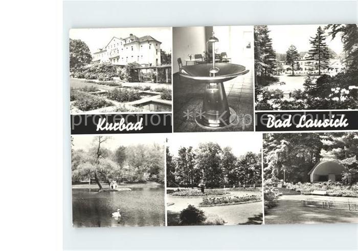 Bad Lausick Kurbad Trinkhalle Schwanenteich