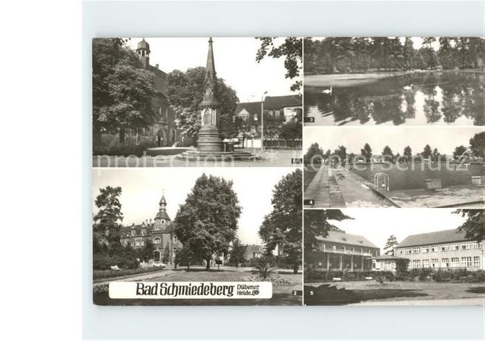 Bad Schmiedeberg Kurhaus Schwanenteich Eisenmoorbad