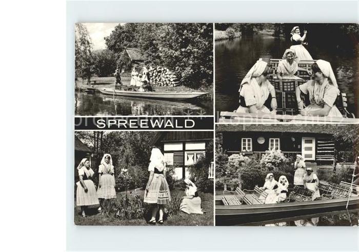 Spreewald Tracht Boote