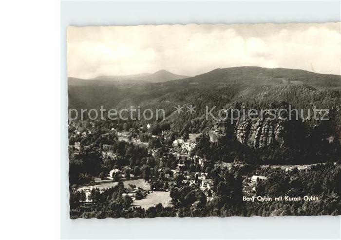 Oybin Sachsen Kurort mit Berg