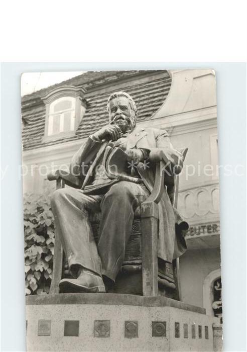 Stavenhagen Reuterstadt Fritz Reuter-Denkmal