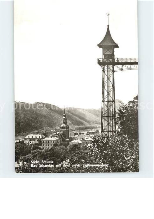 Bad Schandau Elektrischer Personenaufzug