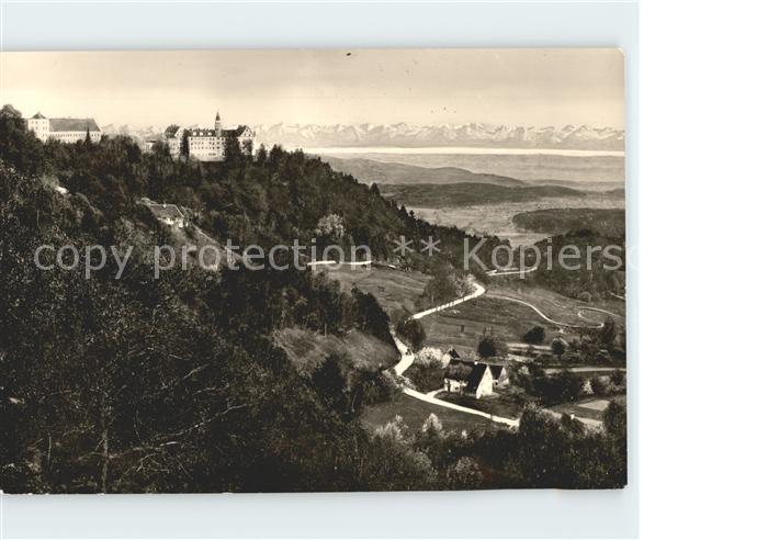 Heiligenberg Baden Hotel Post mit Bodensee und Alpen