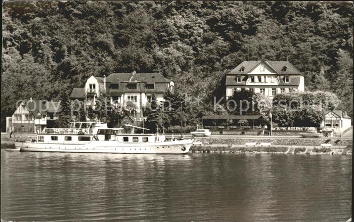 Brodenbach Posthotel an der Mosel Fahrgastschiff