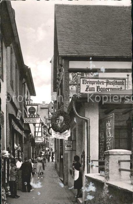 Ruedesheim Rhein Drosselgasse